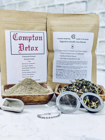 Holiday Detox Bundle Herbal Bundle Compton Health Bar 