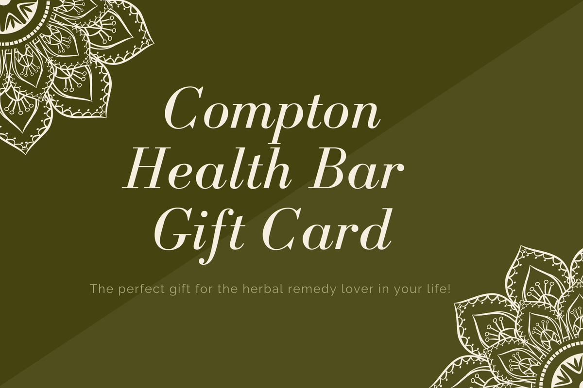 Compton Health Bar Tarjeta de regalo Tarjeta de regalo Compton Health Bar
